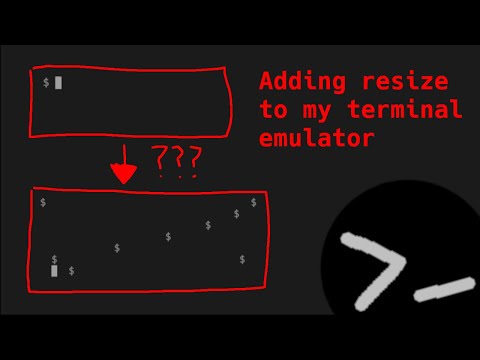 Writing a terminal emulator that resizes is shockingly hard