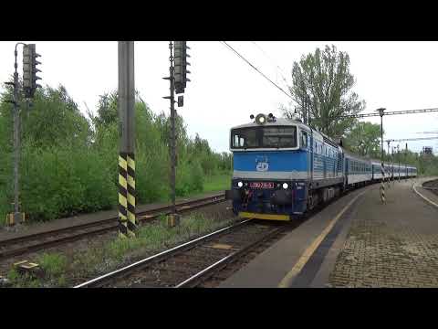 Osobní vlak 3137 odjezd Ostrava střed