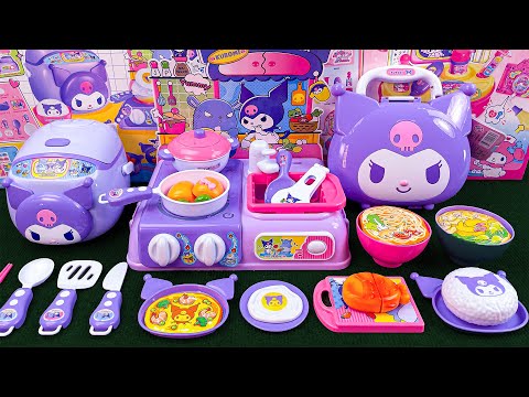86 Minutes Satisfying With Cute Purple Kuromi Kitchen Toy Set 🥄 Toy Unboxing ASMR