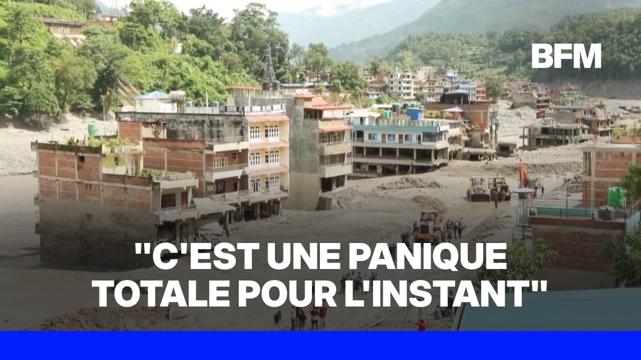 Au quatrième jour après la crue au Népal, le bilan s'alourdit à 734 morts et 2.498 disparus