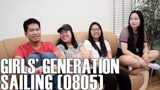 Girls' Generation (소녀시대)- Sailing (0805) (Reaction Video)
