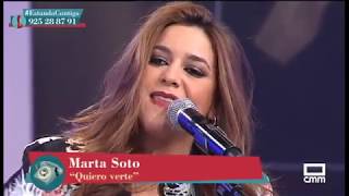 Marta Soto, quiero verte