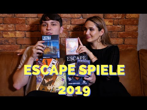 Escape Spiele 2019 - Exit, Deckscape, Unlock, Escape Dysturbia, Decktektive