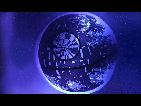 The Death Star - Star Wars Paper Art Diorama