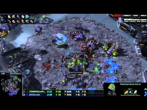 SC2 GunGFuBanDa v Lambo PvZ Game 2 Go4SC2 Cup Finals Starcraft 2 Heart of The Swarm