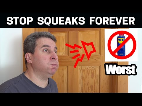 How to Stop Doors from SQUEAKING Forever