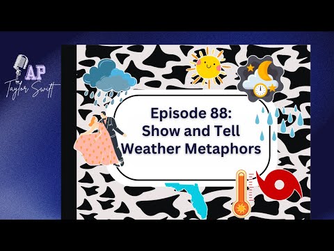 E88: Dance in a storm: From 'Fearless' Rain to ‘Florida!!!’ Hurricanes, Weather as a Literary Device in Taylor Swift’s music