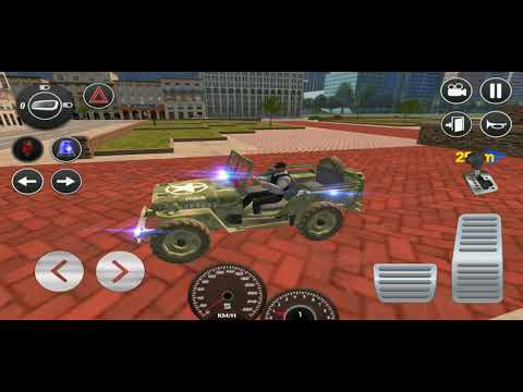 American Police Jeep Driving | Police Games | #2 Gameplay Android | VSN Game