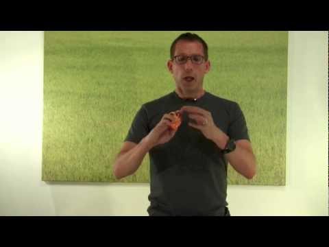 Part of a video titled How to correctly put a yoyo string on your finger! - YouTube