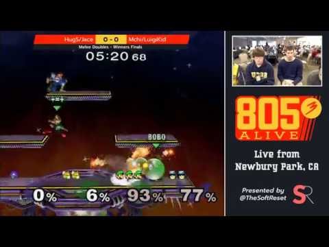 805 Alive 3 - HugS/Jace vs. Mchi/LuigiKid - Winners Finals
