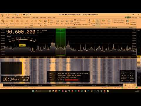 90.6MHz Radio Classique, France 2023-08-12.