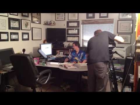 Time Lapse, PBS Artisodes shoot with Mark Simon