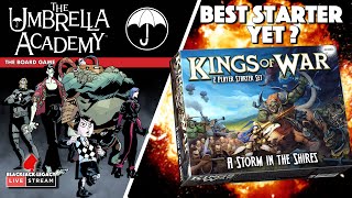New Kings of War Starter Set and The Umbrella Academy Board Game - Monday Night Live