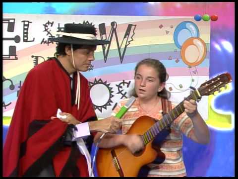 Show de los chicos, Noelia canta Chacarera del rancho - Videomatch 99