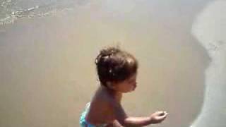 Ba&ntilde;andome en la Malvarrosa