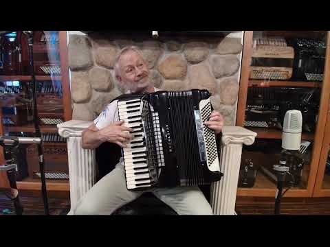 8213 - Black Excelsior Symphony Grand Made in USA Piano Accordion LMMH 41 120 image 10