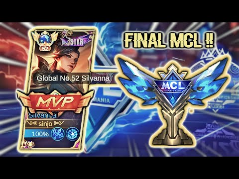 MCL Final 🏆 Solo MCL pake Silvanna sampe juara 🏆 Silvanna best build 2023 | Mobile Legends