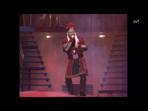 Roger Pontare - När Vindarna Viskar Mitt Namn (Melodifestivalen final 2000)