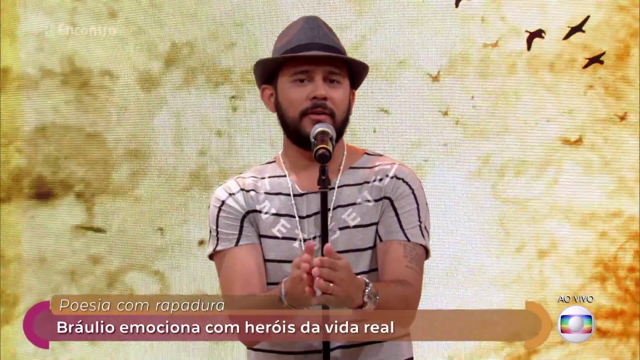 Poesia com Rapadura Heróis da vida Real.