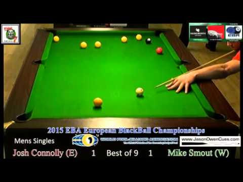 2015 EBA European Championships - Mens Singles - Michael Smout v Josh Connolly