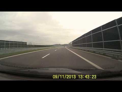 Dębica - Rzeszów [KAMERA SAMOCHODOWA] - Przejazd przez A4