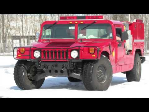 Hummer Mini Pumper Fire Truck