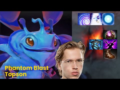 Puck Topson Phantom Blast | Patch 7.35d | Dota 2 Replay