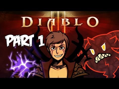 Diablo 3 - Gameplay Walkthrough - Part 1 - Intro - IT'S HERE!! (PC/Mac Commentary) [HD]