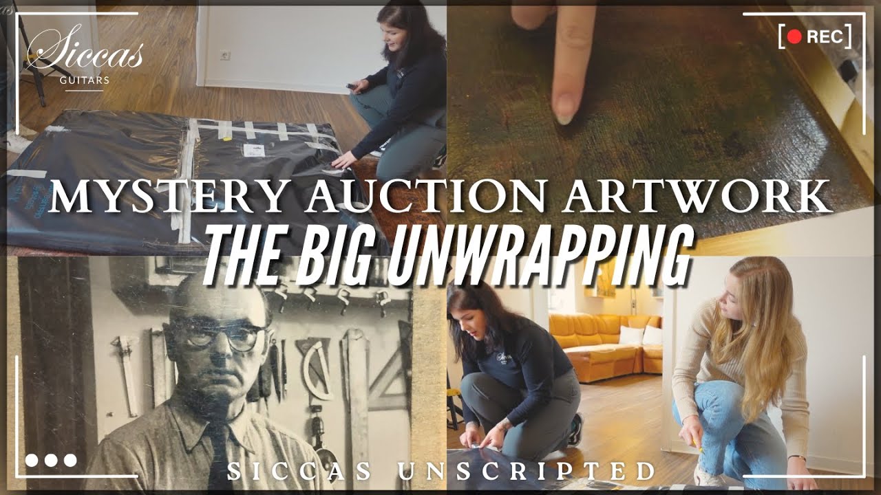 Unwrapping Robert Bouchet Artwork from 1936