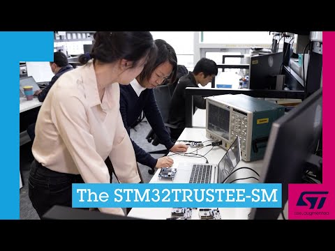 ST Shanghai, o gerenciador seguro STM32Trust TEE, que garante serviços de segurança prontos para uso
