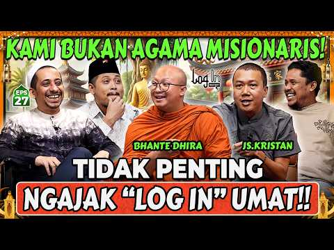 KONGHUCU DAN BUDDHA BERSATU❗GAWAT NIH‼️ Habib Ja'far - Mamat - Bhante Dhira - Tretan - Login EPS 27