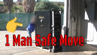 Gun Safe moving, pallet removing, & leveling. Tricks of the trade