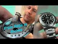 Re Painting And Refinishing Rolex Explorer Ll 16570 Bezel Lapping