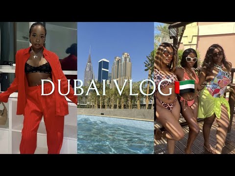 WEEKLY VLOG: LONDON TO DUBAI GIRLS TRIP, PARTY ON A BOAT , WATERPARK & DINNER AT OPSO.
