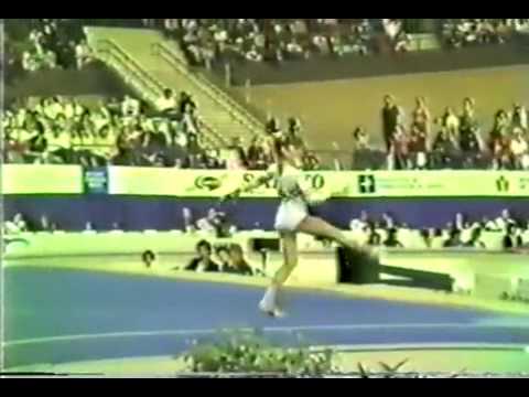 2nd T ROM Eugenia Golea FX   1985 World Gymnastics Championships 9 725