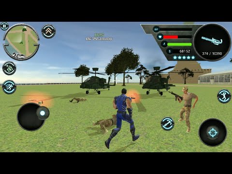 Rope Hero Revolution Helicopter Base | NAXEEX - Android Gameplay HD #5