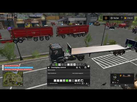 Farming Simulator 2017 Pleasant Valley V3 Part 9 - Single Player - Feed Cows,  almost Crash Truck