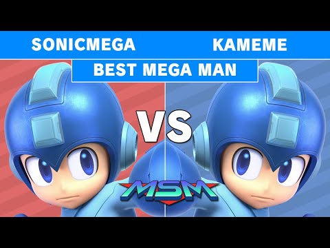 MSM 200 - Sonicmega (Megaman) vs R2G |  Kameme (Megaman) Mega man RR - Smash Ultimate