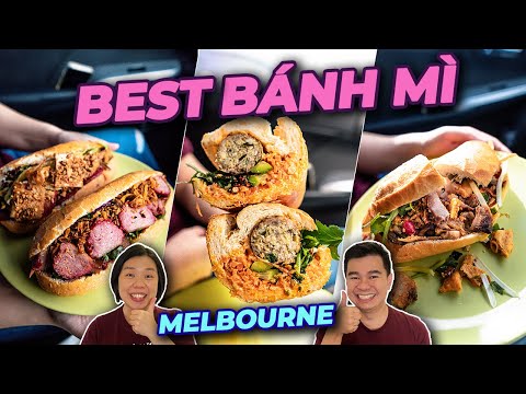 O MELHOR BÁNH MÌ DE MELBOURNE em Richmond - $ 6 vs $ 12 Bánh Mì | Guia gastronômico de Melbourne