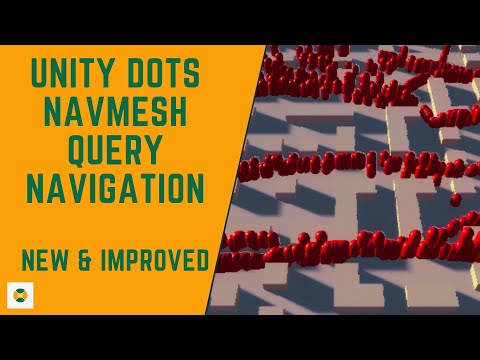 Easily add navigation capability to any entity - Unity DOTS navigation with nav mesh query