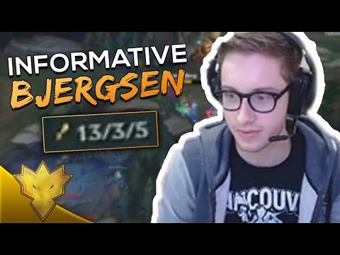 Informative Bjergsen Shows how to Carry as Ahri! - Bjergsen Stream Highlights