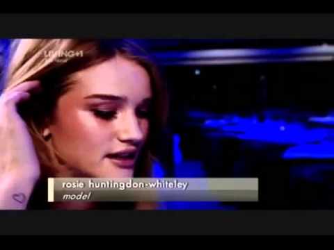 Rosie Huntington-Whiteley special guest Britain's Next Top Model