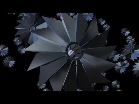 Club Visuals 1109 - Helix Rotation Background Video