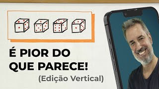 PROBABILITY HARD level: the 4 DICE challenge! 🎲🎲🎲🎲 [Vertical]