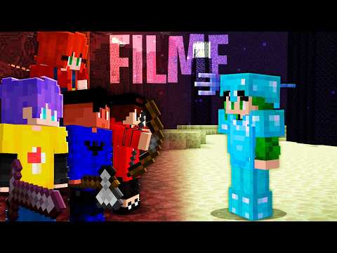 100 DIAS EM UMA GUERRA DE DIMENSÕES NO MINECRAFT (FILME)