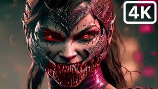 Mortal kombat 1 Mileena Wants Sindel Her Mother Scene (2023) 4K Ultra HDR #MK1