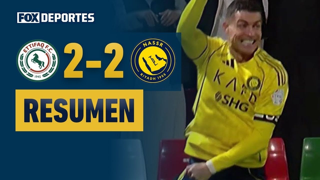 CR7 ANOTÓ UNO MÁS | Al-Ettifaq 2-2 Al-Nassr | HIGHLIGHTS | #SPLenFOX