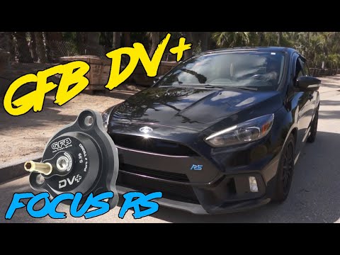 GFB DV+ MK3 Ford Focus RS | Sound and Install | Sutututu Diverter Valve not BOV (Blow off valve)