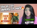 Pakistan React To Tiger Ka Message | Tiger 3 | Salman Khan, Katrina Kaif | Maneesh Sharma |