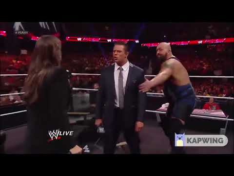 Big Show Knockout Punches to The Miz